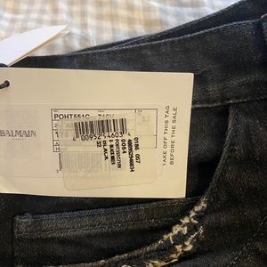 Black Balmain Jean size 32